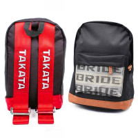 Рюкзак Bride Takata красный, низ кожа Рюкзак Bride Takata красный, низ кожа